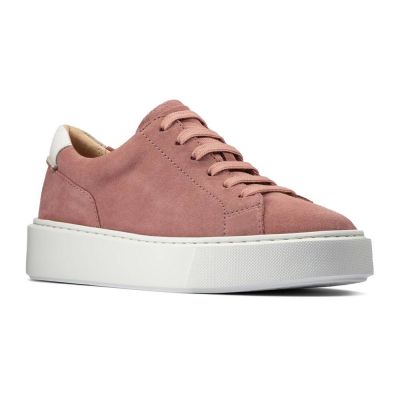 calzado con alzas - zapatillas con alzas mujer - ante rosa zapatos con alzas mujer 7 CM