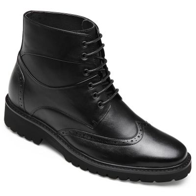 CHAMARIPA calzado con alzas hombre - zapatos hombre altos - botas 7 CM Más Alto