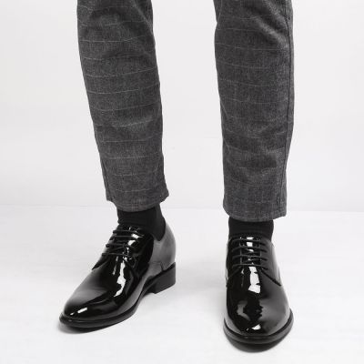 CHAMARIPA zapatos con alzas para hombre - zapatos de vestir hombre altos - Zapatos de vestir 8 CM Más Alto