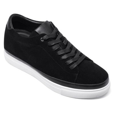 CHAMARIPA zapatos para parecer mas alto - zapatos aumentar altura - ante zapatillas de deporte 6CM Más Alto