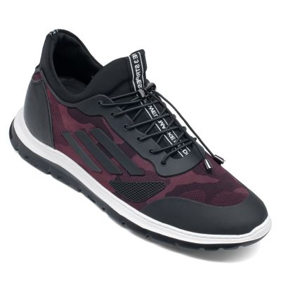 Zapatillas Con Alza - Hombres Zapatillas de deporte de la zapatilla de deporte con los zapatos 7cm Más Alto