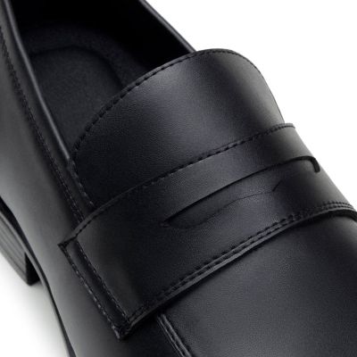 Vegan Leather Elevator Loafer Shoes for Men - Height Increasing Classic Loafer 6cm / 2.36 Inches