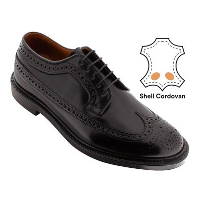 zapatos con alzas - zapatos hombre con alzas - Zapatos Cordobeses Concha Negra 7 CM