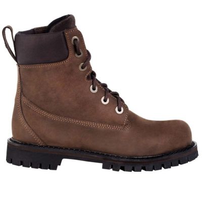 botas moto para ganar altura - Botas de moto hombre artesanales marrones premium 7cm