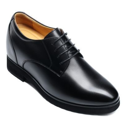 Zapatos Con Alzas - Zapatos formales de aumento de altura Zapatos negros de hombre alto 10 CM Más Alto