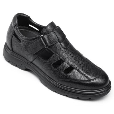 zapatos mas altos para hombres - zapatos para ser mas alto hombres - sandalias de hombre que te hacen más alto 6 CM