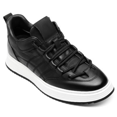 más altos zapatos de hombre - zapatillas con altura hombre - Zapato casual que te hace más alto 6 CM